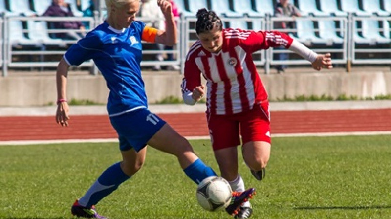 2013. gada Latvijas Sieviešu Futbola čempionāta spēle starp RFS un LM