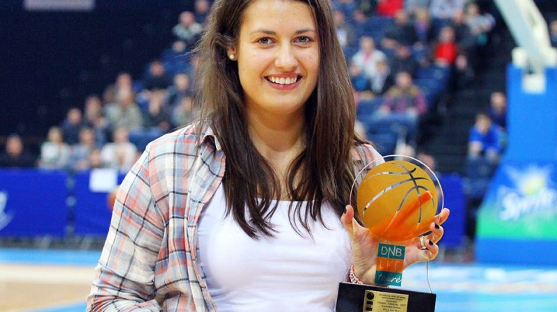 Ieva Krastiņa: "Triple Crown" ieguvēja un Lietuvas kausa izcīņas MVP
Foto: Kibirkštis