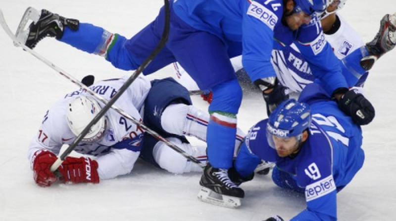 Itālija pret Franciju
Foto: AP/Scanpix