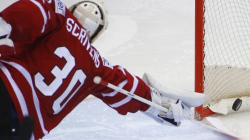 Bena Skrivensa kļūda ļāva Somijai panākt izlīdzinājumu
Foto: AP/Scanpix
