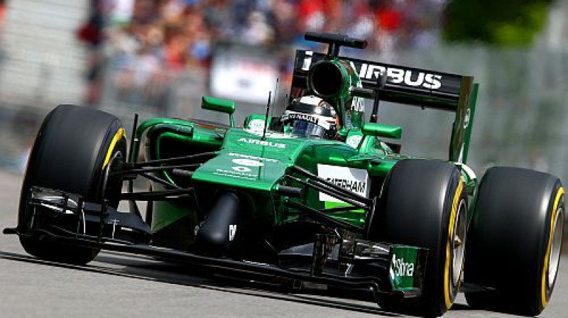 "Caterham" F1 auto
Foto: GETTY IMAGES NORTH AMERICA/Scanpix