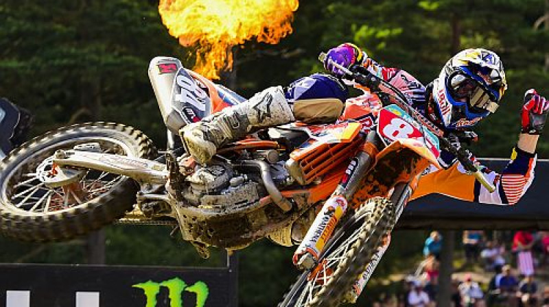 Džefrijs Hērlingss MX2 sacīkstēs
Foto: mxgp.com