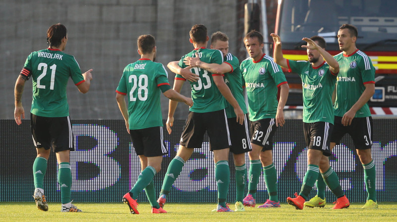 "Legia" futbolisti
Foto: AP/Scanpix