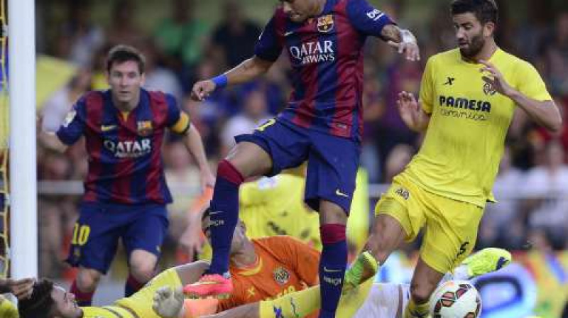 Šai epizodē Neimārs neiesita, bet galu galā "Barcelona" uzvarēja
Foto: AFP/Scanpix