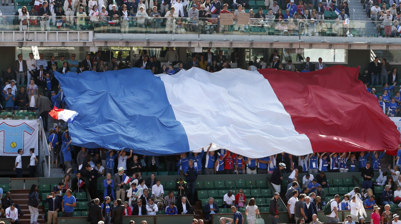 Francijas tenisa fani
Foto: Reuters/Scanpix