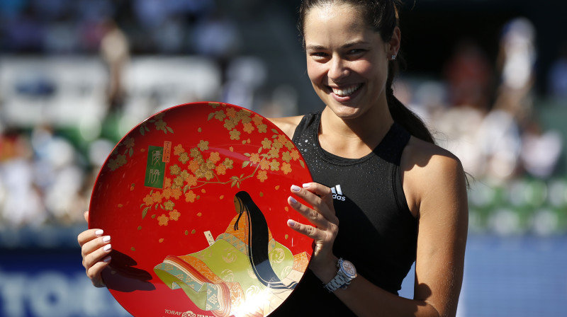 Tokijas čempione Ana Ivanoviča
Foto: Reuters/Scanpix