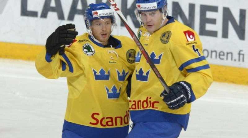 Līnuss Klāsens un Patriks Herslijs
Foto: AP/Scanpix