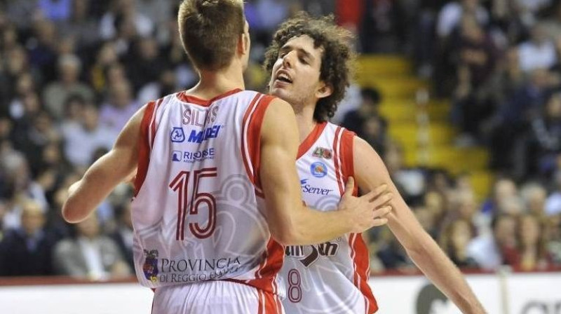 Ojārs Siliņš un Amadeo Della Valle 
Foto: sportxpress.it