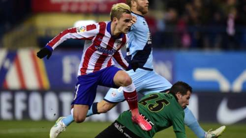 Antuāns Grīzmans "La Liga" sezonā guvis jau 10 vārtus
Foto: AFP/Scanpix