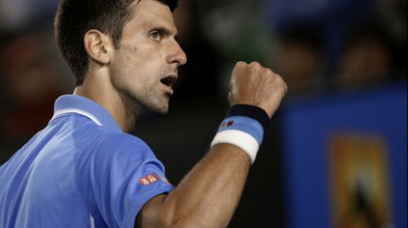 Novaks Džokovičs piekto reizi spēlēs "Australian Open" finālā
Foto: AP/Scanpix