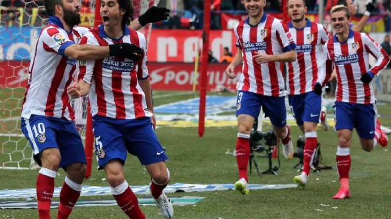 "Atletico" pelnīti pārspēja "Real"
Foto: AFP/Scanpix