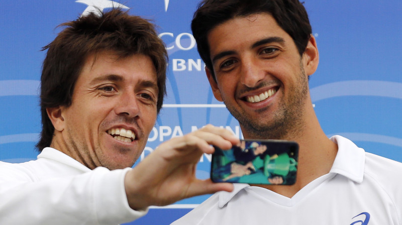 "Selfiju" laiks pirms Argentīnas un Brazīlijas mača
Foto: Reuters/Scanpix