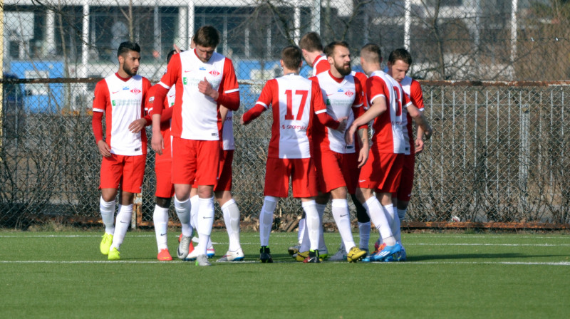 ''Spartaks'' komanda līksmo
Foto: Mārtiņš Jankovskis