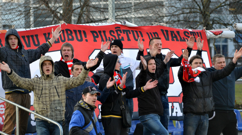 Skonto fani līksmo
Foto: Mārtiņš Jankovskis