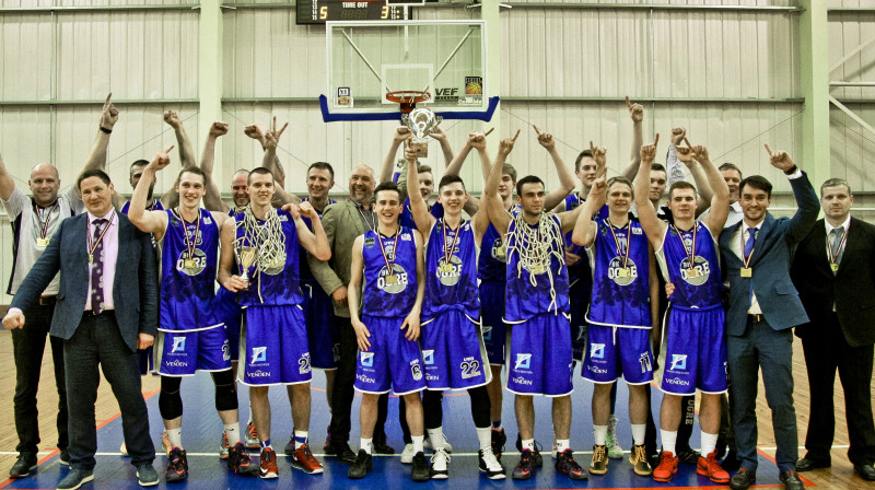 BK ''Ogre'' - LBL2 čempioni!
Foto: Kristaps Vucens