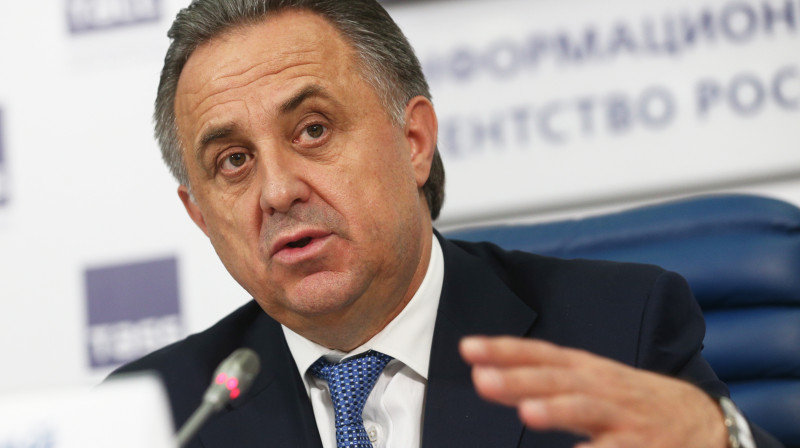 Krievijas sporta ministrs Vitālijs Mutko
Foto: ITAR-TASS/Scanpix