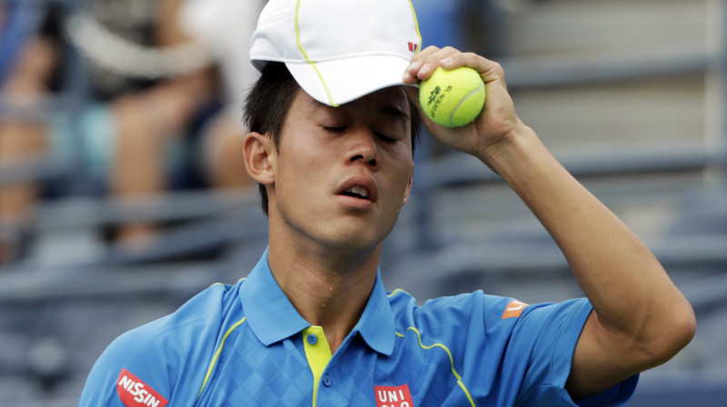 Kei Nišikori "US Open" 1. kārtā zaudēja otro reizi trīs gados
Foto: AP/Scanpix
