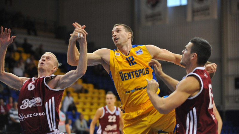 Andrejam Šeļakovam šobrīd ir augstākais efektivitātes koeficients BK Ventspils sastāvā.
Foto: www.bkventspils.lv