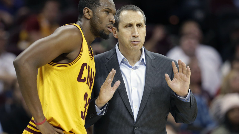 Deivids Blats un "Cavaliers" basketbolisti: galvenie uzvaras pretendenti 
Foto: AP/Scanpix