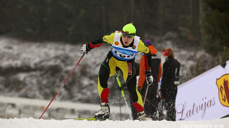 M.Vaičulis 2014.gada Skandināvijas kausa posmā Madonā. Foto: Infoski.lv