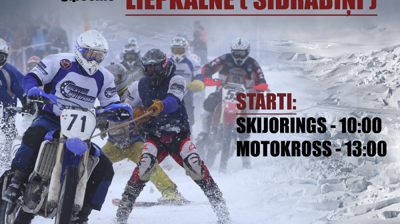 LČ skijoringā un ziemas motokrosā