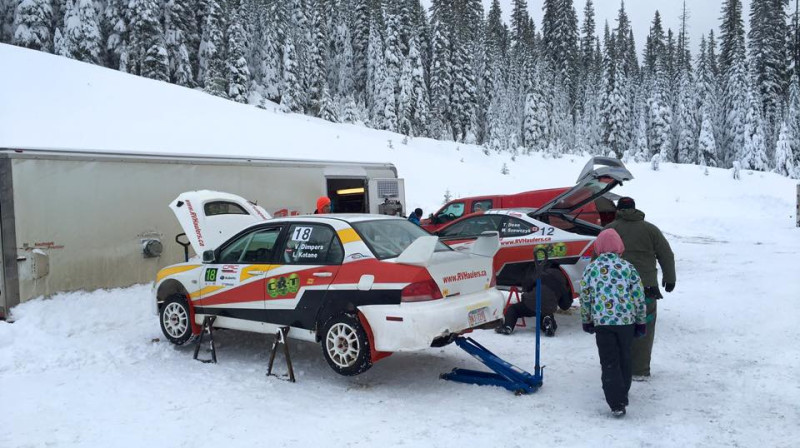 Ar šādu auto brauks Neikšāns/Jesse. 
Foto: www.facebook.com/CRTRallyTeam