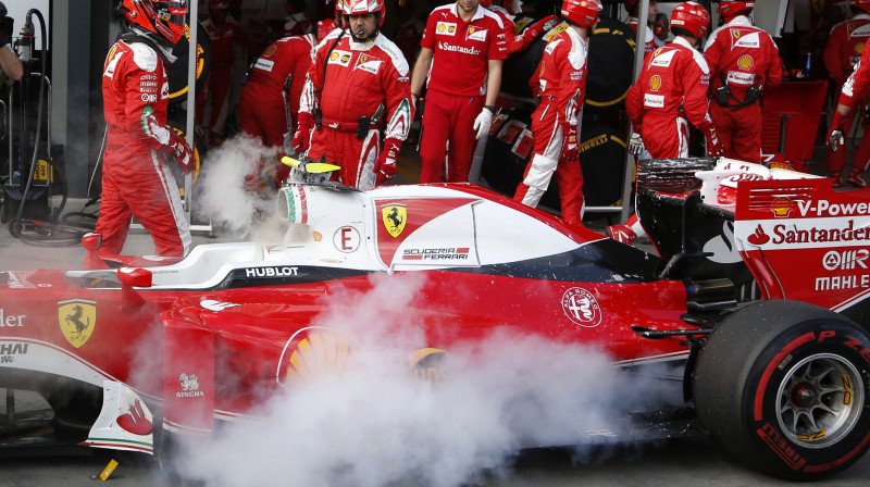 Kimi Raikonena izstāšanās Melburnā
Foto: TT NYHETSBYRÅN/Scanpix