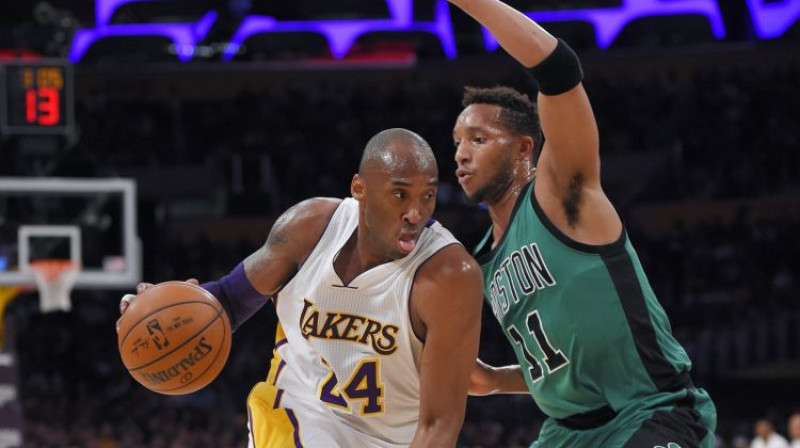 Kobe Braients savā pēdējā spēlē pret "Celtics"
Foto: AP/Scanpix