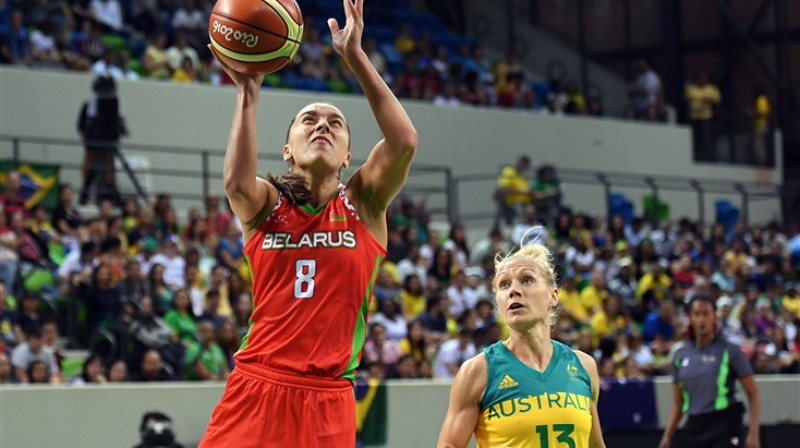 Tatjana Ļihtaroviča un Erina Filipsa
Foto: fiba.com