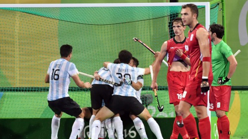 Argentīna finālā pārspēja Beļģiju
Foto: AFP/Scanpix