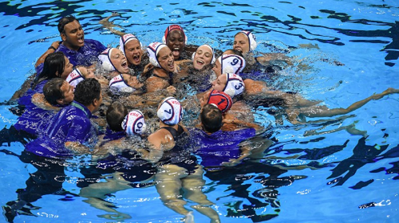 ASV ūdenspolo dāmu izlase
Foto: Usa Sipa / Scanpix