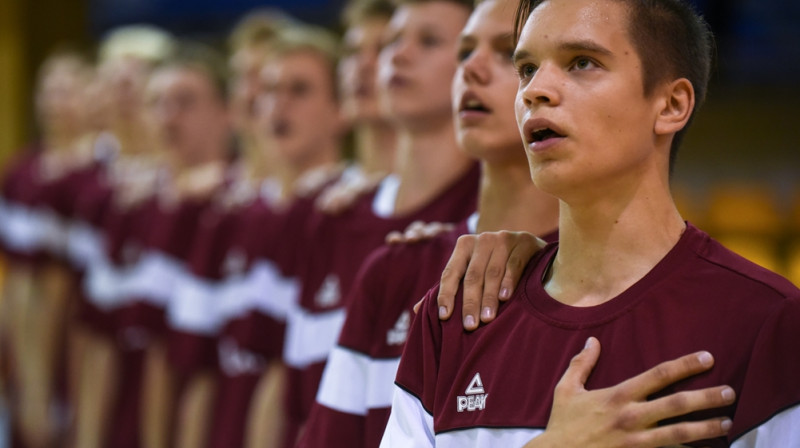 U16 izlase: Eiropas čempionātā finišs ar uzvaru.
Foto: FIBA.com