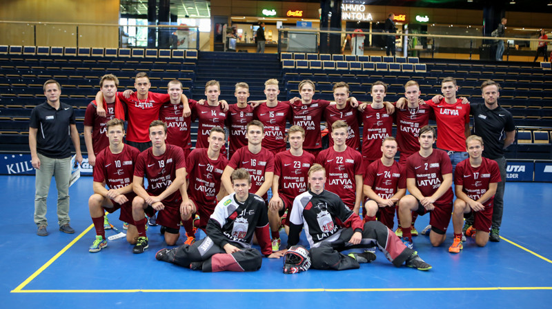 Latvijas U19 vīriešu izlase
Foto: Ritvars Raits, floorball.lv