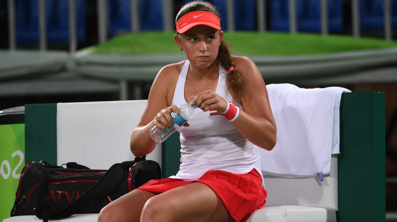 Aļona Ostapenko
Foto: Romāns Kokšarovs, F64