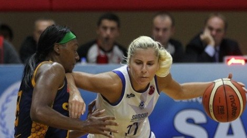 Elīna Babkina: 16 punkti zaudējumā pret "Fenerbahce"
Foto: FIBA