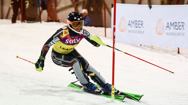 L.Gasūna progresē ar katru startu. Tagad jāgaida top30 Pasaules kausa posmā. Foto: Infoski.lv, E.Lukšo