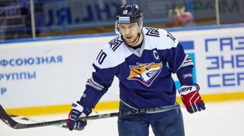 KHL rezultatīvākais spēlētājs Sergejs Mozjakins (43 spēles, 32+29)
Foto: metallurg.ru