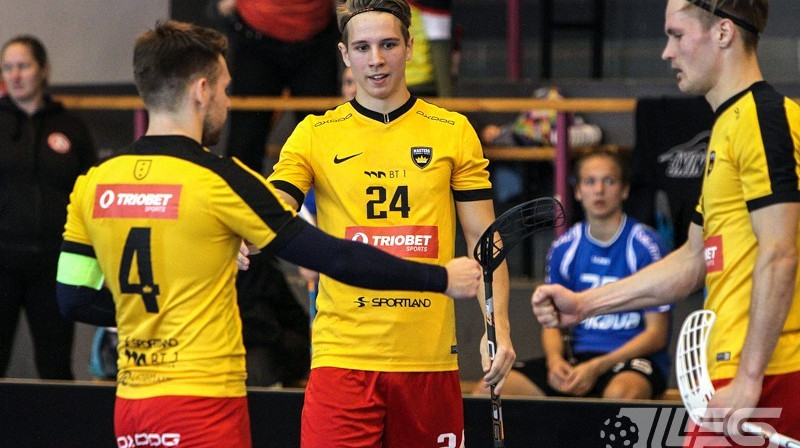 "Triobet/Ulbroka" Cēsīs var atkārtot kluba rekordu
Foto: Floorball.lv