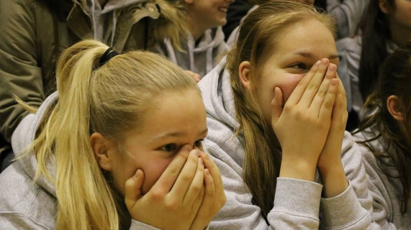 Latvijas U16 izlases spēlētājas
Foto: basket.ee