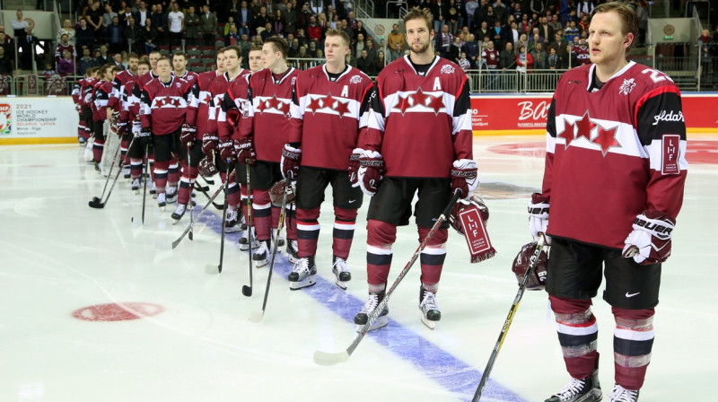 Latvijas hokeja izlase
Foto: Mārtiņš Aiše