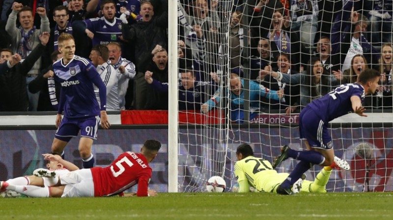 ''Anderlecht'' pēc vārtu guvuma
Foto: AP/Scanpix