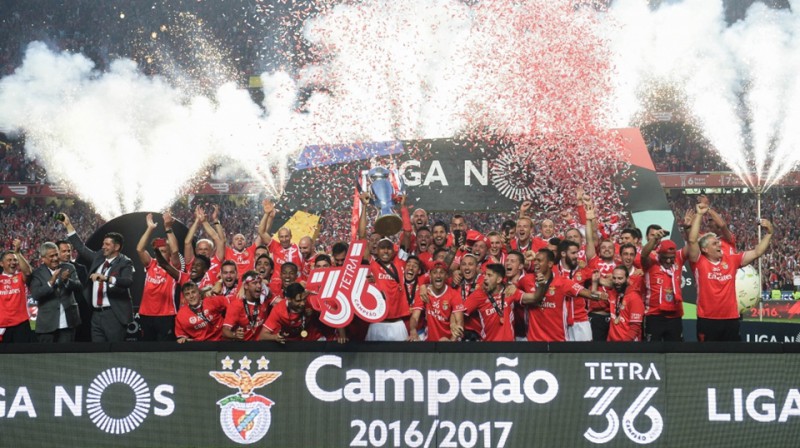 ''Benfica'' svin 36. titulu
Foto: Xinhua/Sipa USA/Scanpix