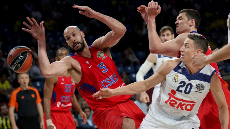 Madrides "Real" pret Maskavas CSKA
Foto: Sedat Suna/EPA/Scanpix