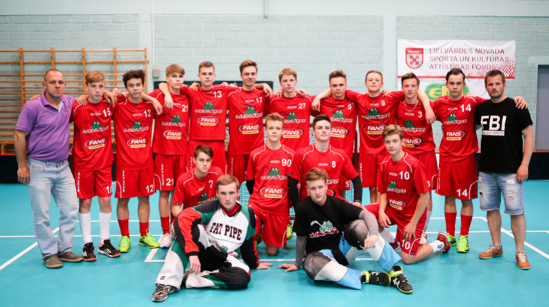 Lielvārdes novada izlase
Foto: Ritvars Raits, floorball.lv