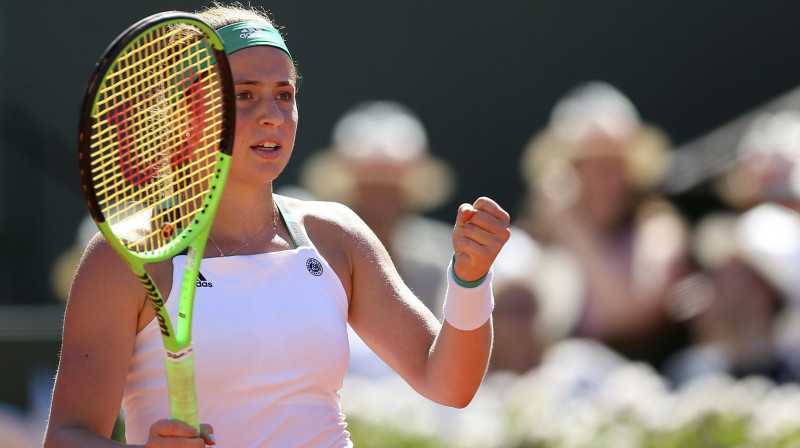 Aļona Ostapenko 
Foto: AFP/Scanpix