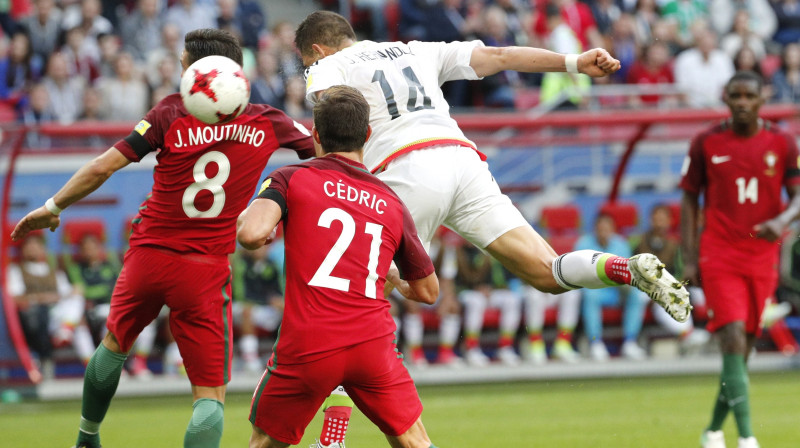 Havjers Ernandess izlīdzina spēles rezultātu
Foto: EPA/Scanpix