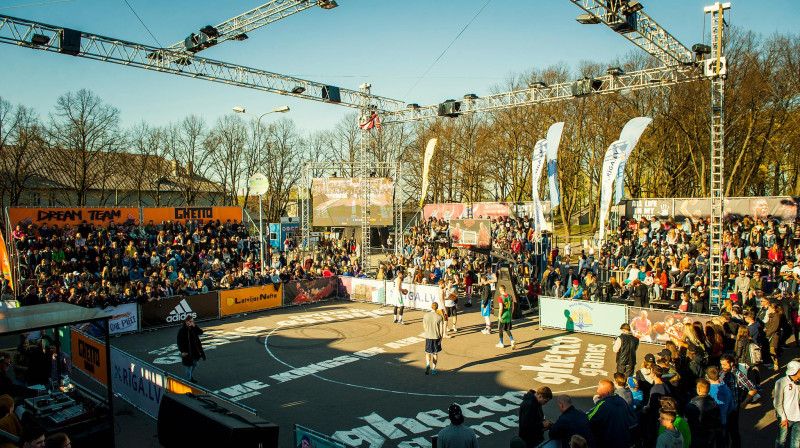 "Ghetto Basket" no ierastās spēļu vietas Grīziņkalnā 13. jūlijā pārcelsies uz Rīgas Centrāltirgu
Publicitātes foto