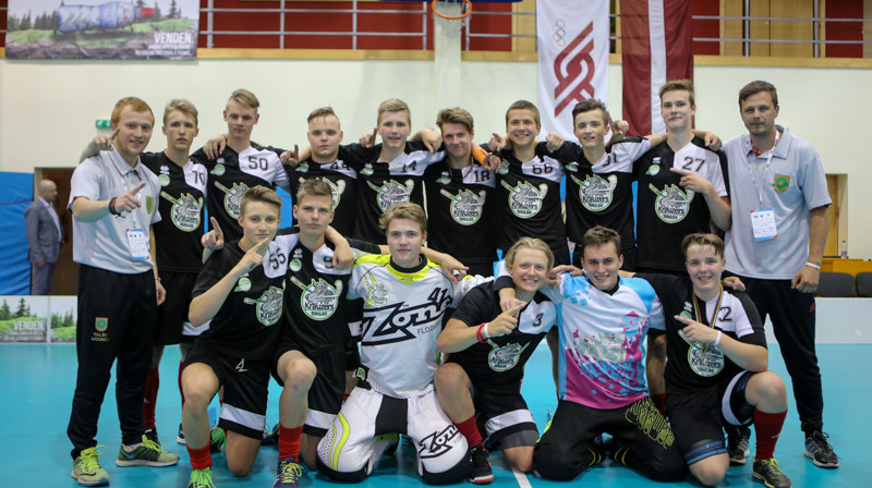 Talsu novada florbola izlase
Foto: Ritvars Raits, floorball.lv