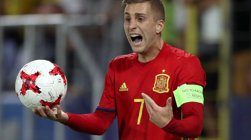 Žerārs Deulofeu Spānijas U-21 izlases kreklā
Foto: EMPICS Sport/Scanpix