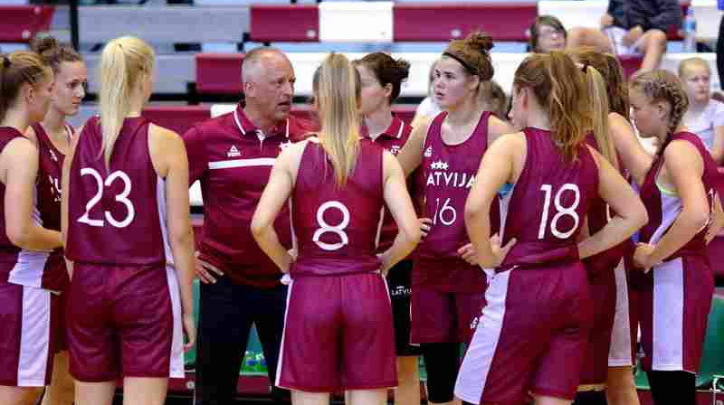 Latvijas U-18 meiteņu izlase
Foto: basket.ee